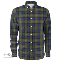 Scottish MacLaren Modern Clan Tartan Long Sleeve Shirt, Tartan Plaid Shirt Scottish Plaid Tartan Plaid - ScotsTee - scotstee.com
