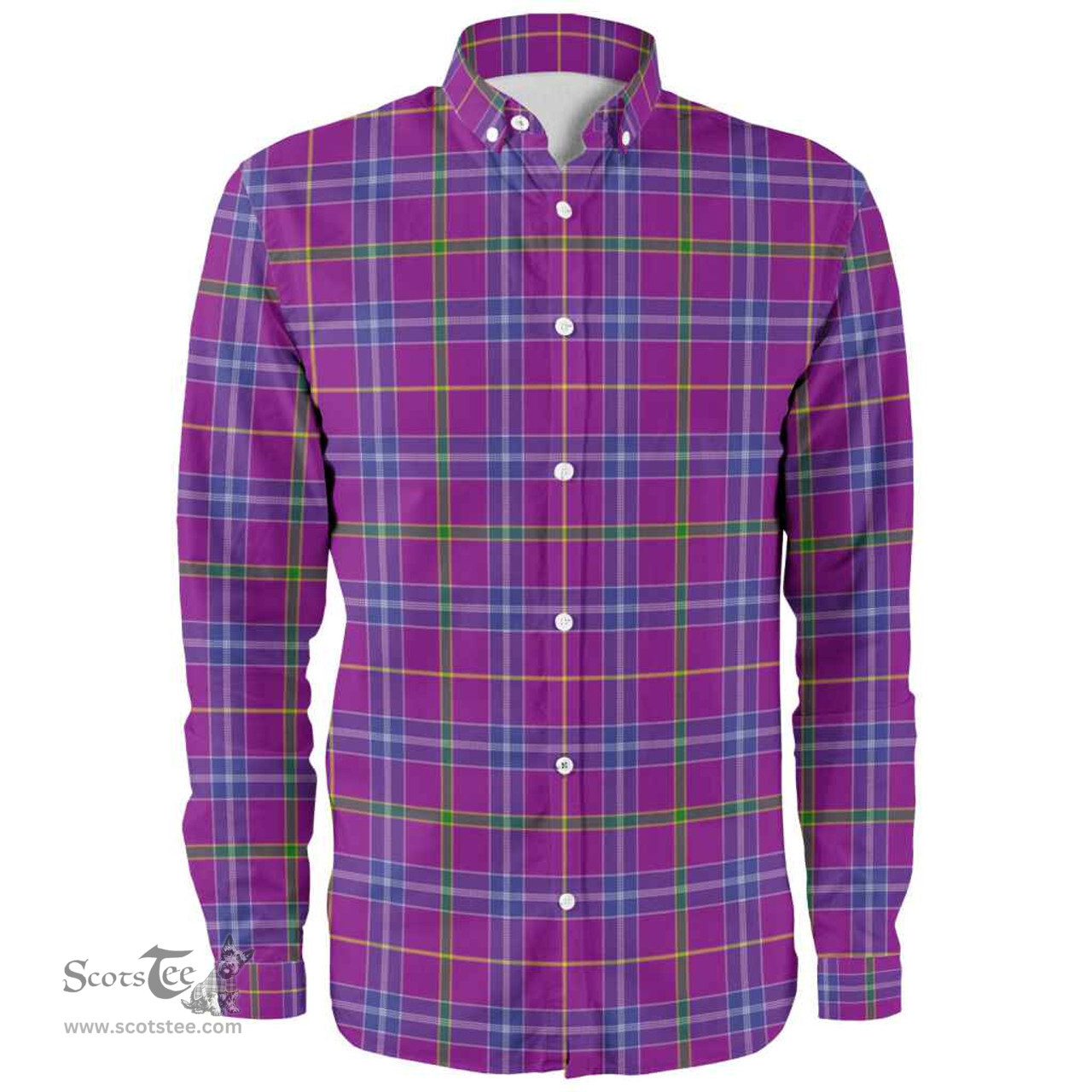 Scottish Jackson Clan Tartan Long Sleeve Shirt, Tartan Plaid Shirt Scottish Plaid Tartan Plaid - ScotsTee - scotstee.com