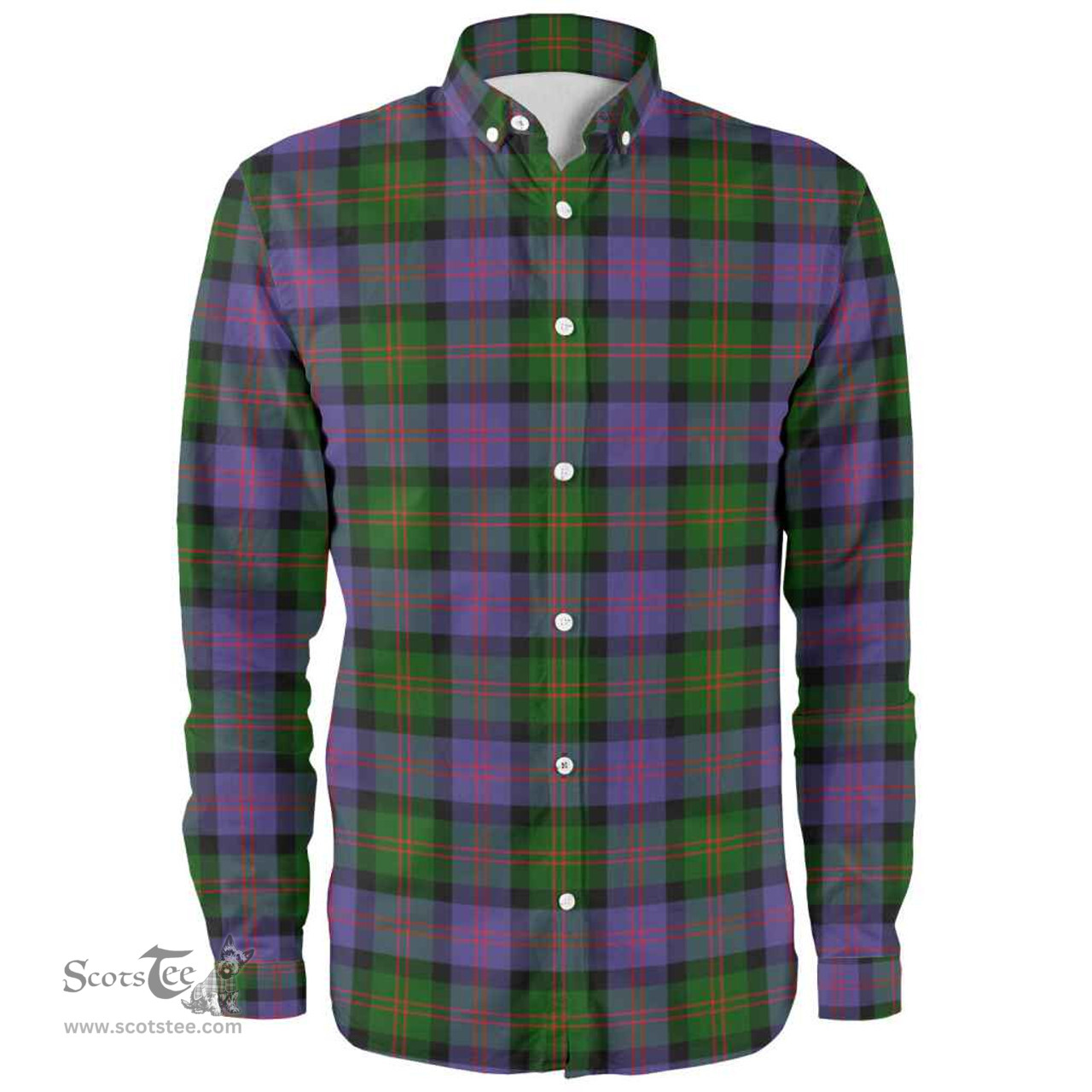 Scottish Blair Modern Clan Tartan Long Sleeve Shirt, Tartan Plaid Shirt Scottish Plaid Tartan Plaid - ScotsTee - scotstee.com