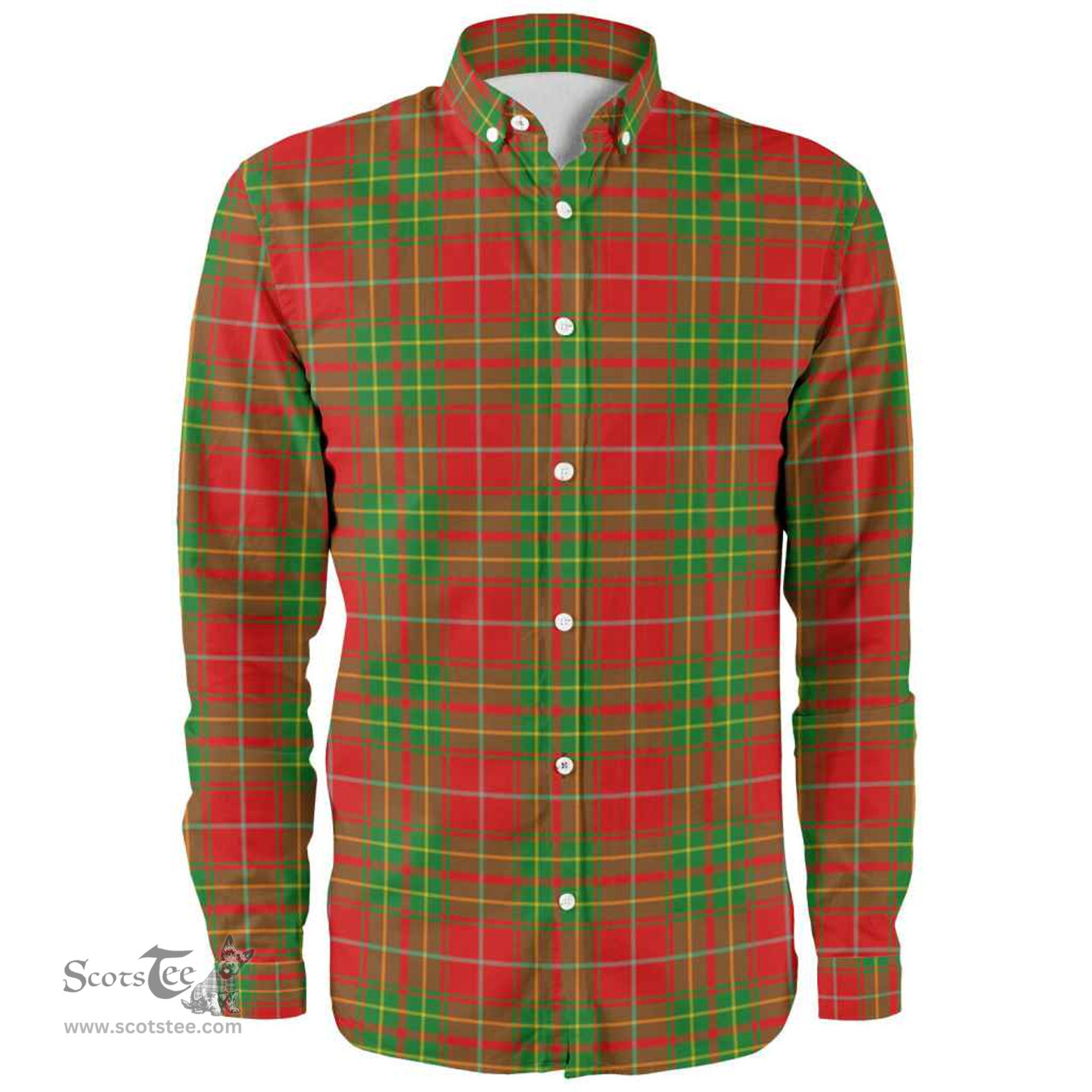 Scottish Burnett Ancient Clan Tartan Long Sleeve Shirt, Tartan Plaid Shirt Scottish Plaid Tartan Plaid - ScotsTee - scotstee.com