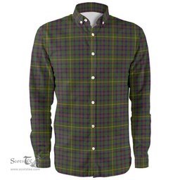 Scottish Hall Clan Tartan Long Sleeve Shirt, Tartan Plaid Shirt Scottish Plaid Tartan Plaid - ScotsTee - scotstee.com