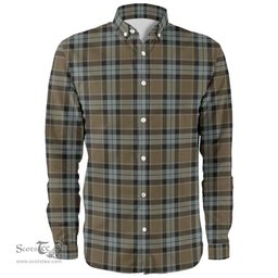 Scottish Graham of Menteith Weathered Clan Tartan Long Sleeve Shirt, Tartan Plaid Shirt Scottish Plaid Tartan Plaid - ScotsTee - scotstee.com