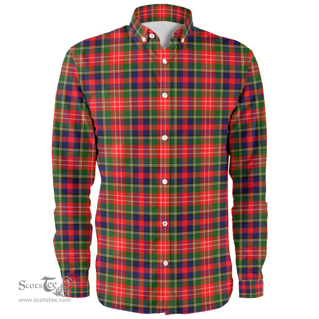 Scottish Christie Clan Tartan Long Sleeve Shirt, Tartan Plaid Shirt Scottish Plaid Tartan Plaid - ScotsTee - scotstee.com
