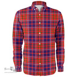 Scottish Cameron of Lochiel Modern Clan Tartan Long Sleeve Shirt, Tartan Plaid Shirt Scottish Plaid Tartan Plaid - ScotsTee - scotstee.com
