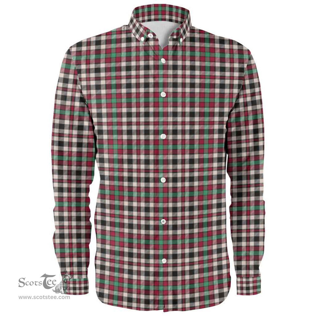 Scottish Borthwick Dress Ancient Clan Tartan Long Sleeve Shirt, Tartan Plaid Shirt Scottish Plaid Tartan Plaid - ScotsTee - scotstee.com
