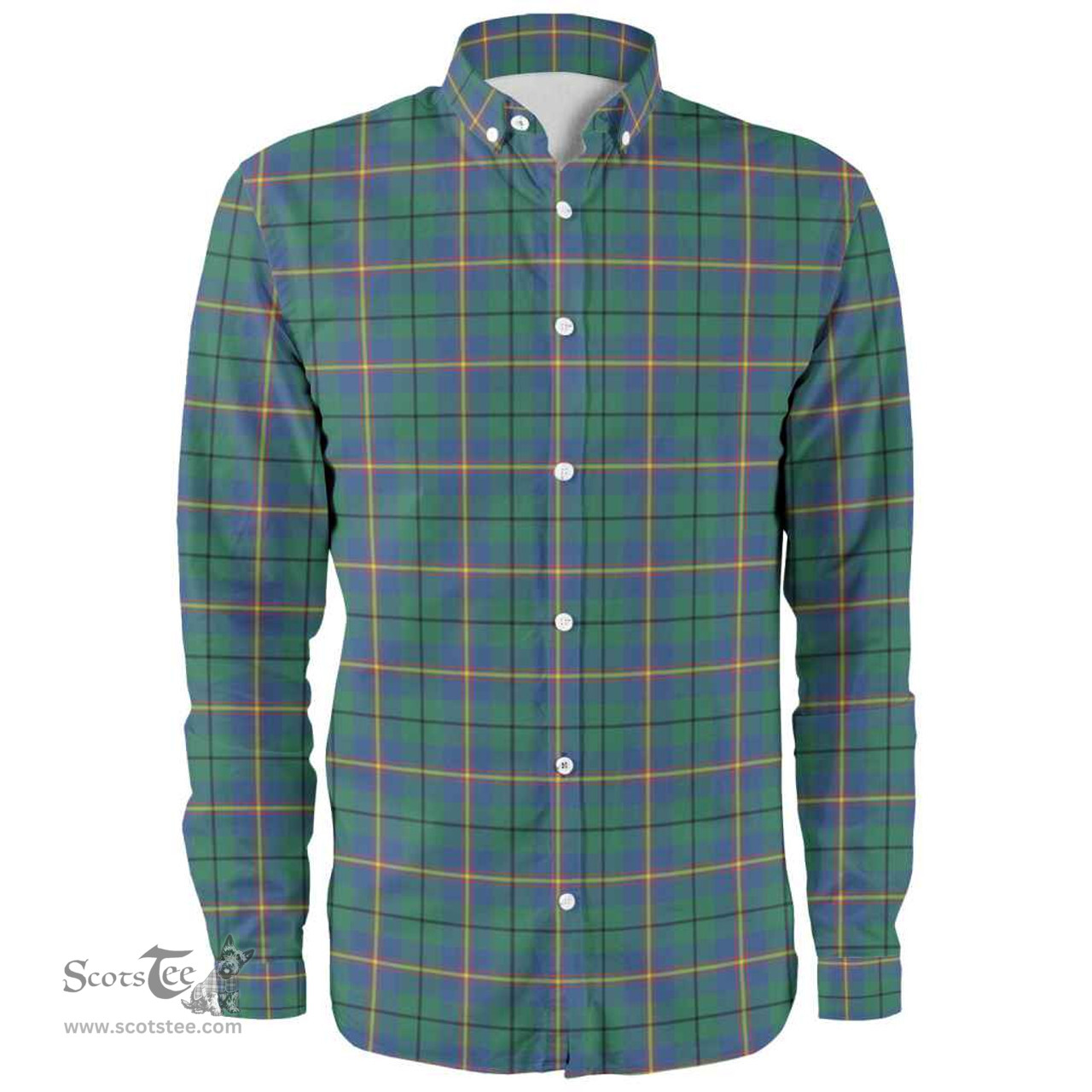 Scottish Carmichael Ancient Clan Tartan Long Sleeve Shirt, Tartan Plaid Shirt Scottish Plaid Tartan Plaid - ScotsTee - scotstee.com