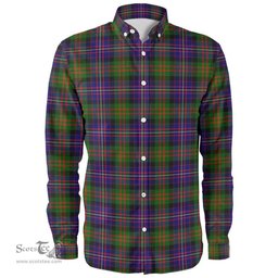 Scottish Cameron of Erracht Modern Clan Tartan Long Sleeve Shirt, Tartan Plaid Shirt Scottish Plaid Tartan Plaid - ScotsTee - scotstee.com