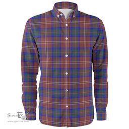 Scottish Chisholm Hunting Modern Clan Tartan Long Sleeve Shirt, Tartan Plaid Shirt Scottish Plaid Tartan Plaid - ScotsTee - scotstee.com