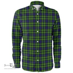 Scottish Campbell of Breadalbane Modern Clan Tartan Long Sleeve Shirt, Tartan Plaid Shirt Scottish Plaid Tartan Plaid - ScotsTee - scotstee.com