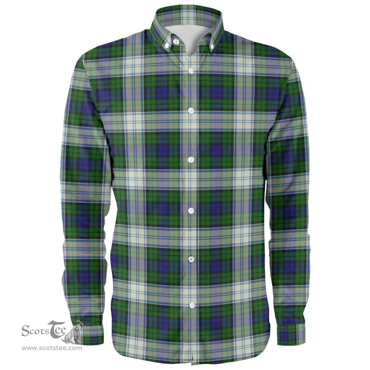 Scottish Blackwatch Dress Modern Clan Tartan Long Sleeve Shirt, Tartan Plaid Shirt Scottish Plaid Tartan Plaid - ScotsTee - scotstee.com