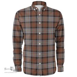 Scottish Cameron of Erracht Weathered Clan Tartan Long Sleeve Shirt, Tartan Plaid Shirt Scottish Plaid Tartan Plaid - ScotsTee - scotstee.com