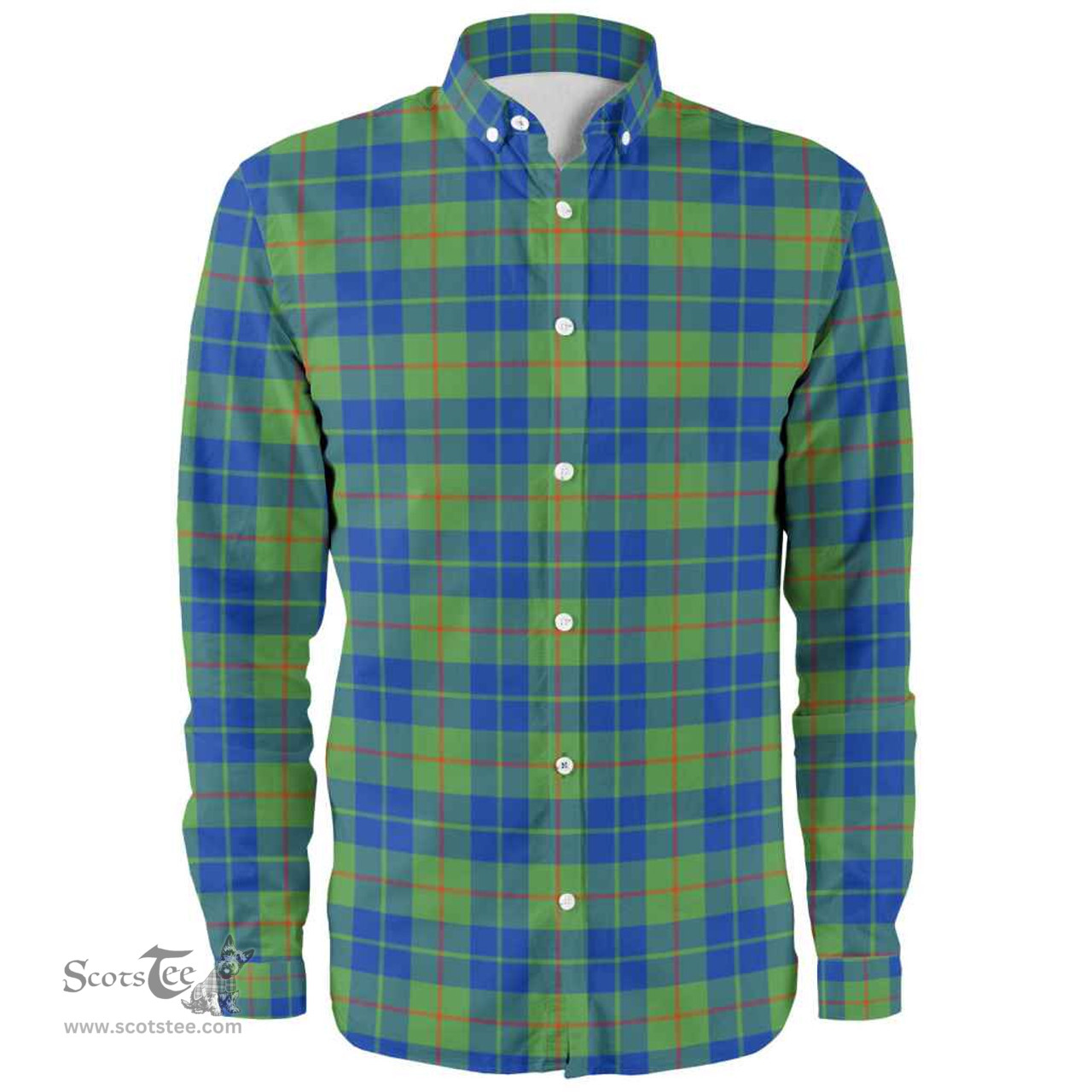 Scottish Barclay Hunting Ancient Clan Tartan Long Sleeve Shirt, Tartan Plaid Shirt Scottish Plaid Tartan Plaid - ScotsTee - scotstee.com