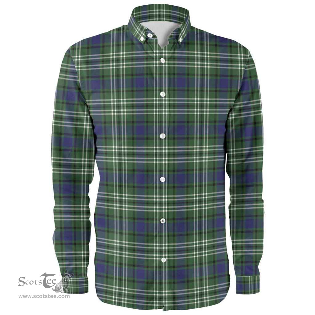 Scottish Blyth Clan Tartan Long Sleeve Shirt, Tartan Plaid Shirt Scottish Plaid Tartan Plaid - ScotsTee - scotstee.com