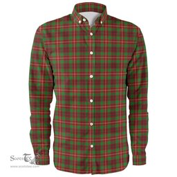 Scottish Ainslie Clan Tartan Long Sleeve Shirt, Tartan Plaid Shirt Scottish Plaid Tartan Plaid - ScotsTee - scotstee.com