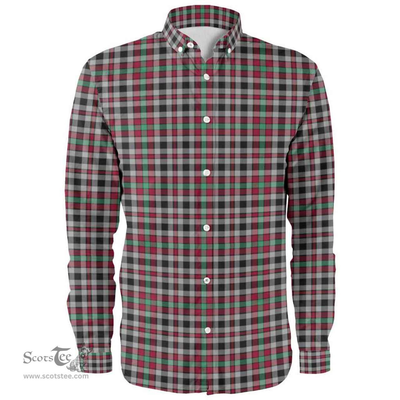 Scottish Borthwick Ancient Clan Tartan Long Sleeve Shirt, Tartan Plaid Shirt Scottish Plaid Tartan Plaid - ScotsTee - scotstee.com