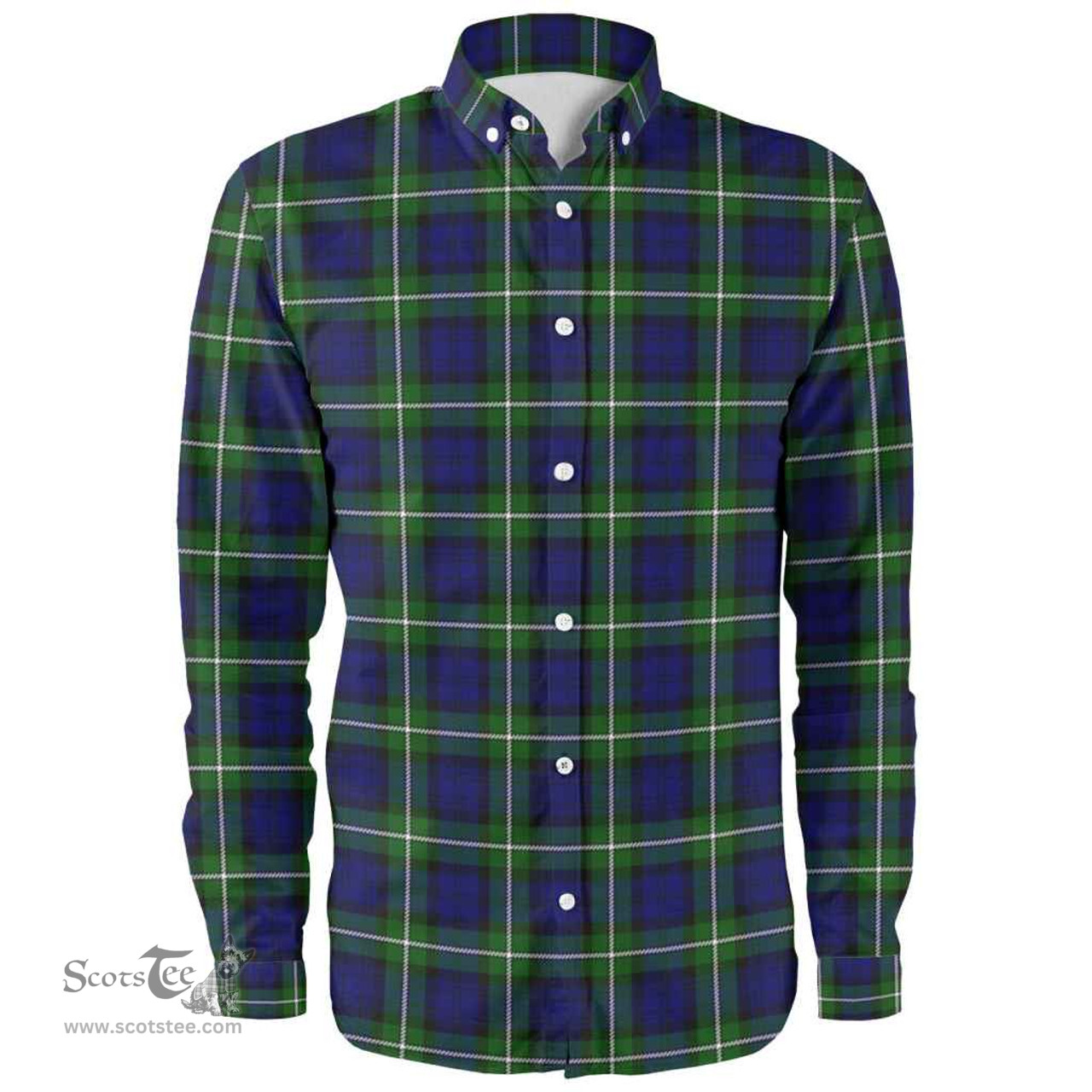 Scottish Forbes Modern Clan Tartan Long Sleeve Shirt, Tartan Plaid Shirt Scottish Plaid Tartan Plaid - ScotsTee - scotstee.com