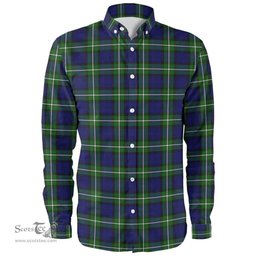 Scottish Forbes Modern Clan Tartan Long Sleeve Shirt, Tartan Plaid Shirt Scottish Plaid Tartan Plaid - ScotsTee - scotstee.com