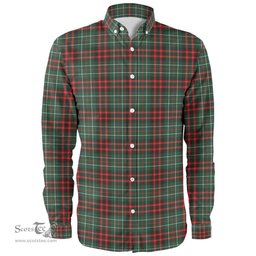 Scottish MacDiarmid Modern Clan Tartan Long Sleeve Shirt, Tartan Plaid Shirt Scottish Plaid Tartan Plaid - ScotsTee - scotstee.com