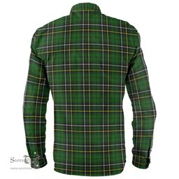 Scottish MacAlpine Modern Clan Tartan Long Sleeve Shirt, Tartan Plaid Shirt Scottish Plaid Tartan Plaid - ScotsTee - scotstee.com