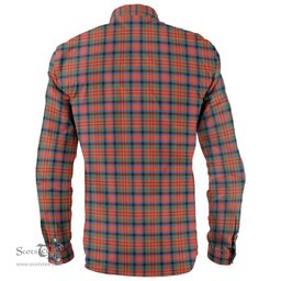 Scottish MacDuff Ancient Clan Tartan Long Sleeve Shirt, Tartan Plaid Shirt Scottish Plaid Tartan Plaid - ScotsTee - scotstee.com