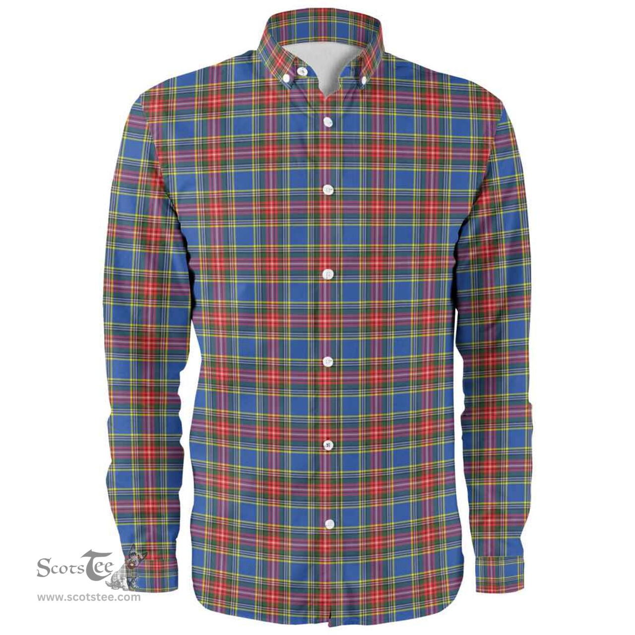 Scottish MacBeth Modern Clan Tartan Long Sleeve Shirt, Tartan Plaid Shirt Scottish Plaid Tartan Plaid - ScotsTee - scotstee.com
