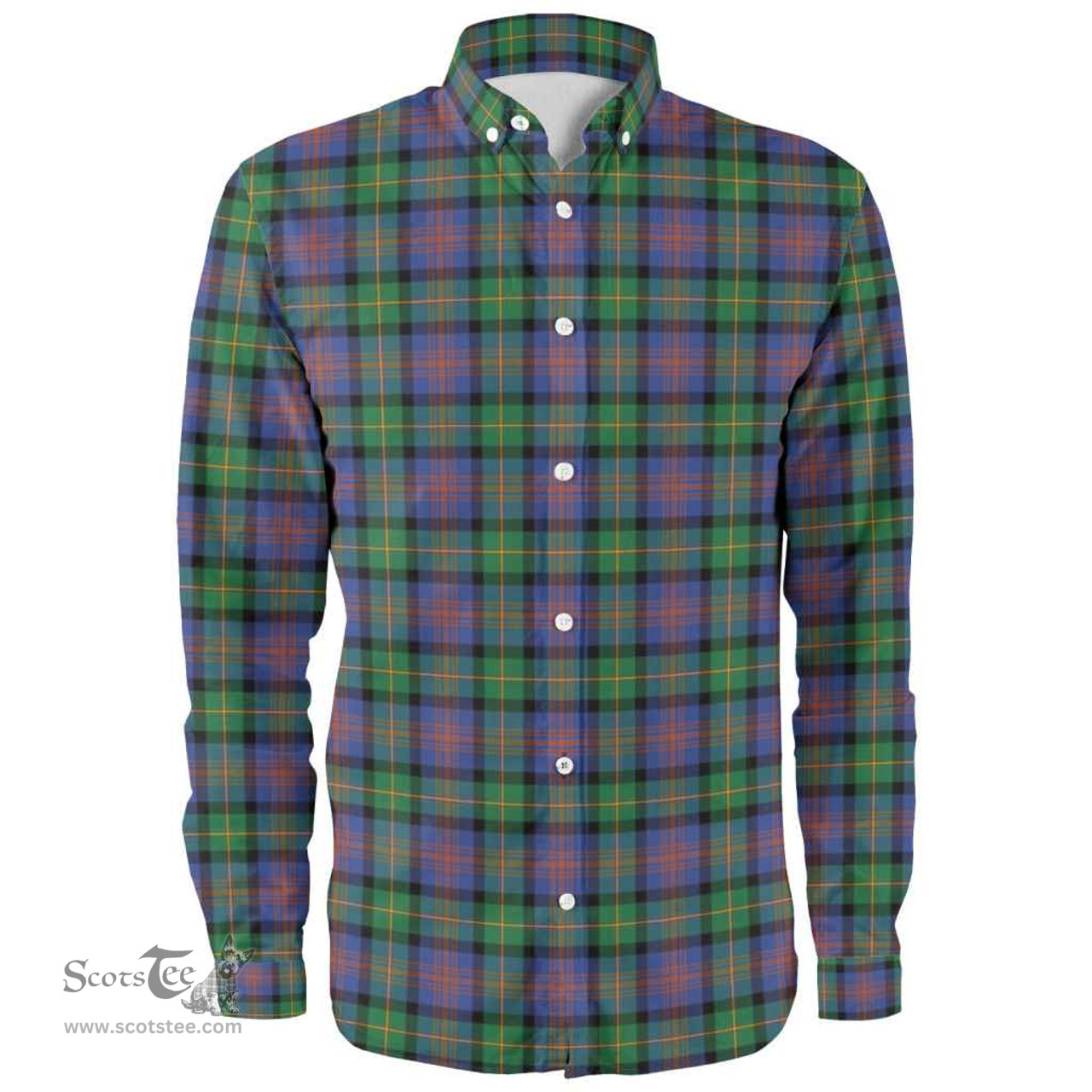 Scottish Logan Ancient Clan Tartan Long Sleeve Shirt, Tartan Plaid Shirt Scottish Plaid Tartan Plaid - ScotsTee - scotstee.com