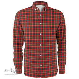 Scottish Innes Modern Clan Tartan Long Sleeve Shirt, Tartan Plaid Shirt Scottish Plaid Tartan Plaid - ScotsTee - scotstee.com