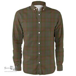 Scottish Gray Clan Tartan Long Sleeve Shirt, Tartan Plaid Shirt Scottish Plaid Tartan Plaid - ScotsTee - scotstee.com