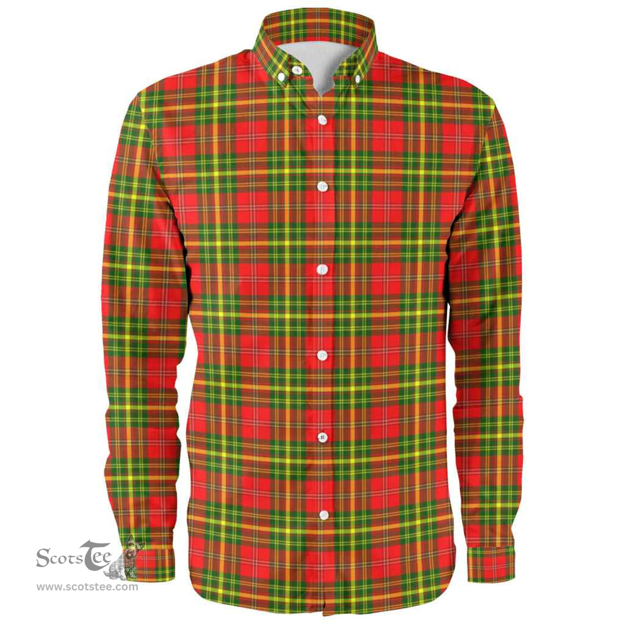 Scottish Leask Clan Tartan Long Sleeve Shirt, Tartan Plaid Shirt Scottish Plaid Tartan Plaid - ScotsTee - scotstee.com