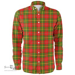 Scottish Leask Clan Tartan Long Sleeve Shirt, Tartan Plaid Shirt Scottish Plaid Tartan Plaid - ScotsTee - scotstee.com