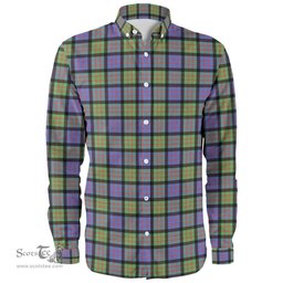 Scottish MacDonald Ancient Clan Tartan Long Sleeve Shirt, Tartan Plaid Shirt Scottish Plaid Tartan Plaid - ScotsTee - scotstee.com