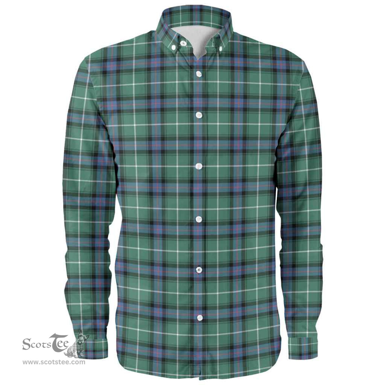 Scottish MacDonald of the Isles Hunting Ancient Clan Tartan Long Sleeve Shirt, Tartan Plaid Shirt Scottish Plaid Tartan Plaid - ScotsTee - scotstee.com