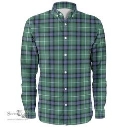 Scottish MacDonald of the Isles Hunting Ancient Clan Tartan Long Sleeve Shirt, Tartan Plaid Shirt Scottish Plaid Tartan Plaid - ScotsTee - scotstee.com