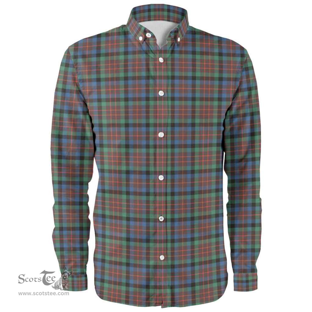 Scottish MacDuff Hunting Ancient Clan Tartan Long Sleeve Shirt, Tartan Plaid Shirt Scottish Plaid Tartan Plaid - ScotsTee - scotstee.com
