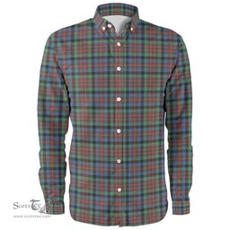 Scottish MacDuff Hunting Ancient Clan Tartan Long Sleeve Shirt, Tartan Plaid Shirt Scottish Plaid Tartan Plaid - ScotsTee - scotstee.com