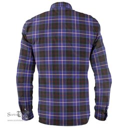 Scottish Dunlop Modern Clan Tartan Long Sleeve Shirt, Tartan Plaid Shirt Scottish Plaid Tartan Plaid - ScotsTee - scotstee.com
