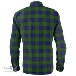 Scottish Dundas Modern Clan Tartan Long Sleeve Shirt, Tartan Plaid Shirt Scottish Plaid Tartan Plaid - ScotsTee - scotstee.com