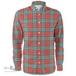 Scottish Dunbar Ancient Clan Tartan Long Sleeve Shirt, Tartan Plaid Shirt Scottish Plaid Tartan Plaid - ScotsTee - scotstee.com