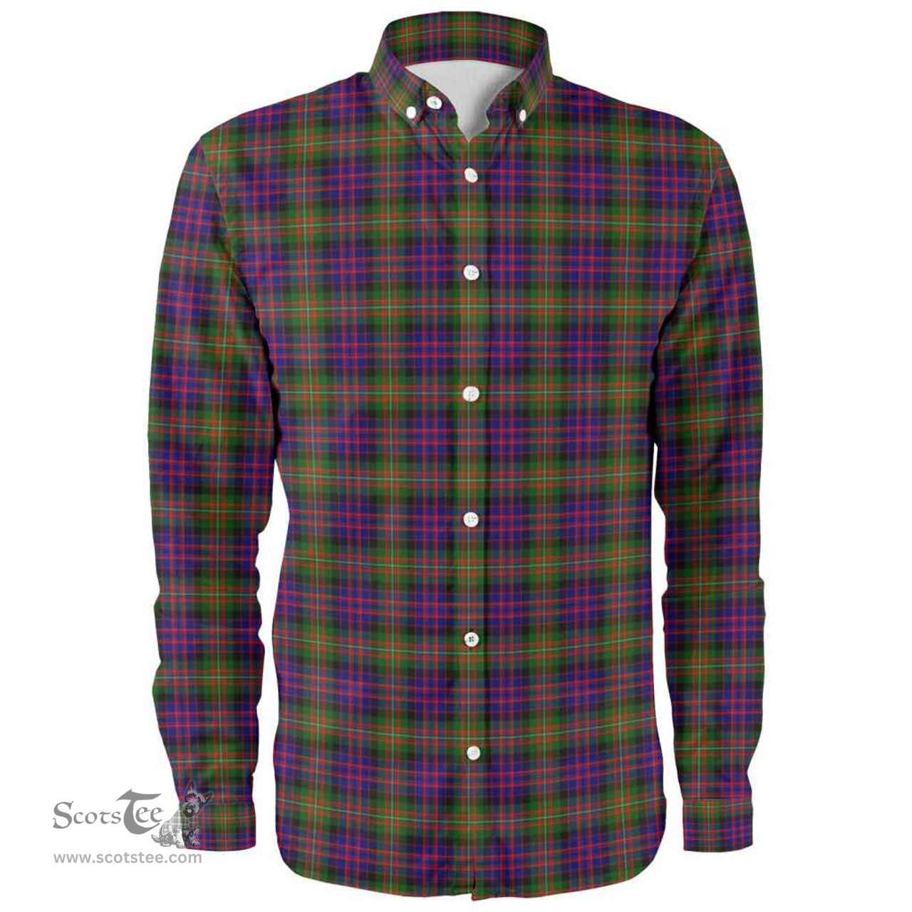 Scottish MacDonnell of Glengarry Modern Clan Tartan Long Sleeve Shirt, Tartan Plaid Shirt Scottish Plaid Tartan Plaid - ScotsTee - scotstee.com