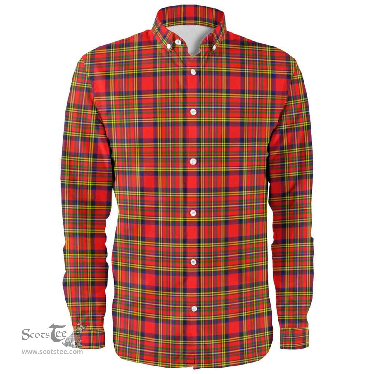 Scottish Hepburn Clan Tartan Long Sleeve Shirt, Tartan Plaid Shirt Scottish Plaid Tartan Plaid - ScotsTee - scotstee.com