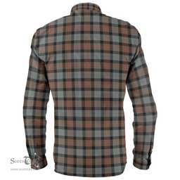 Scottish Gunn Weathered Clan Tartan Long Sleeve Shirt, Tartan Plaid Shirt Scottish Plaid Tartan Plaid - ScotsTee - scotstee.com