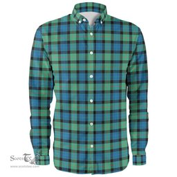 Scottish Gunn Ancient Clan Tartan Long Sleeve Shirt, Tartan Plaid Shirt Scottish Plaid Tartan Plaid - ScotsTee - scotstee.com