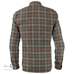 Scottish Fergusson Weathered Clan Tartan Long Sleeve Shirt, Tartan Plaid Shirt Scottish Plaid Tartan Plaid - ScotsTee - scotstee.com