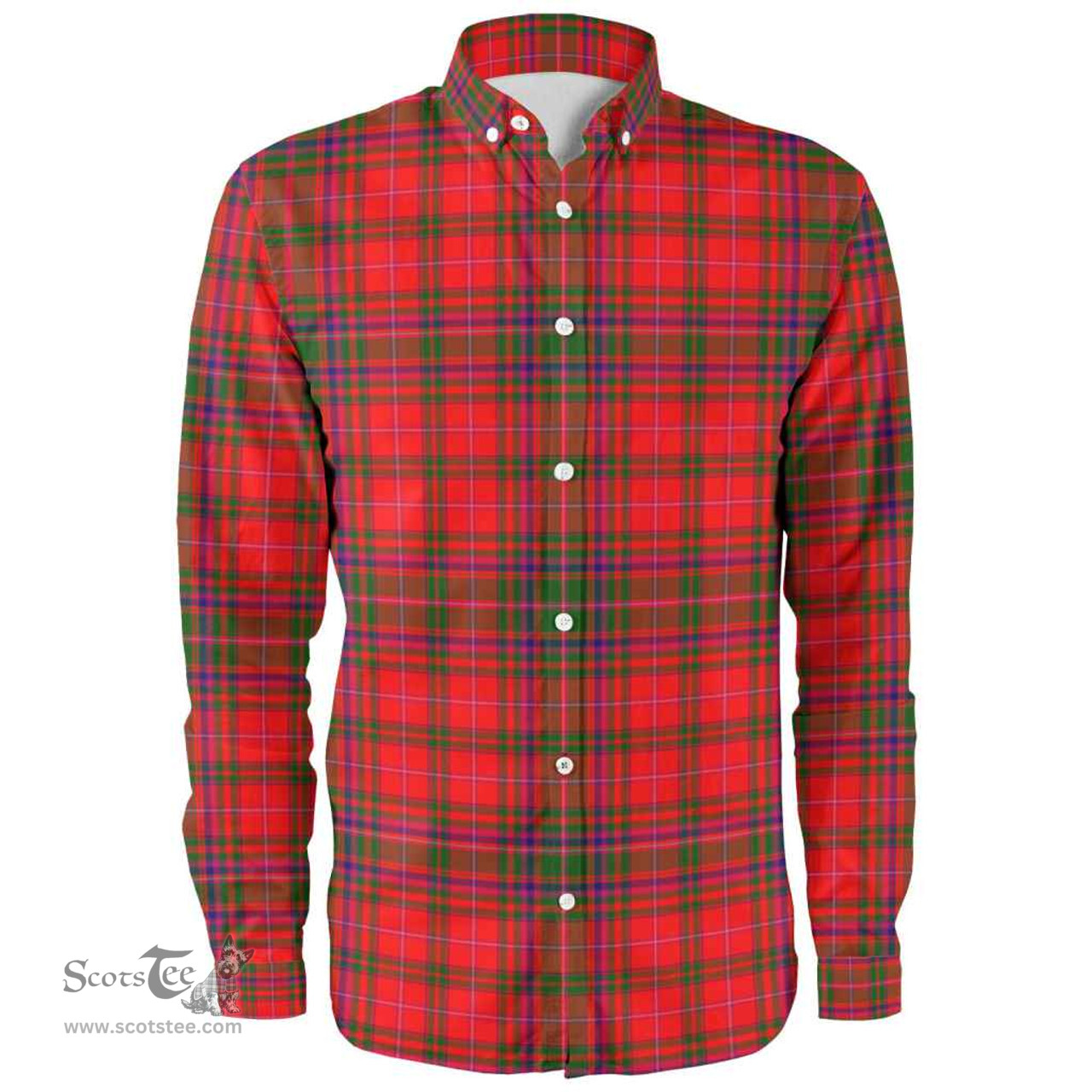 Scottish MacDougall Modern Clan Tartan Long Sleeve Shirt, Tartan Plaid Shirt Scottish Plaid Tartan Plaid - ScotsTee - scotstee.com