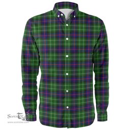 Scottish Leslie Hunting Clan Tartan Long Sleeve Shirt, Tartan Plaid Shirt Scottish Plaid Tartan Plaid - ScotsTee - scotstee.com