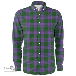 Scottish Elphinstone Clan Tartan Long Sleeve Shirt, Tartan Plaid Shirt Scottish Plaid Tartan Plaid - ScotsTee - scotstee.com