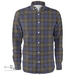 Scottish Fletcher of Dunans Clan Tartan Long Sleeve Shirt, Tartan Plaid Shirt Scottish Plaid Tartan Plaid - ScotsTee - scotstee.com