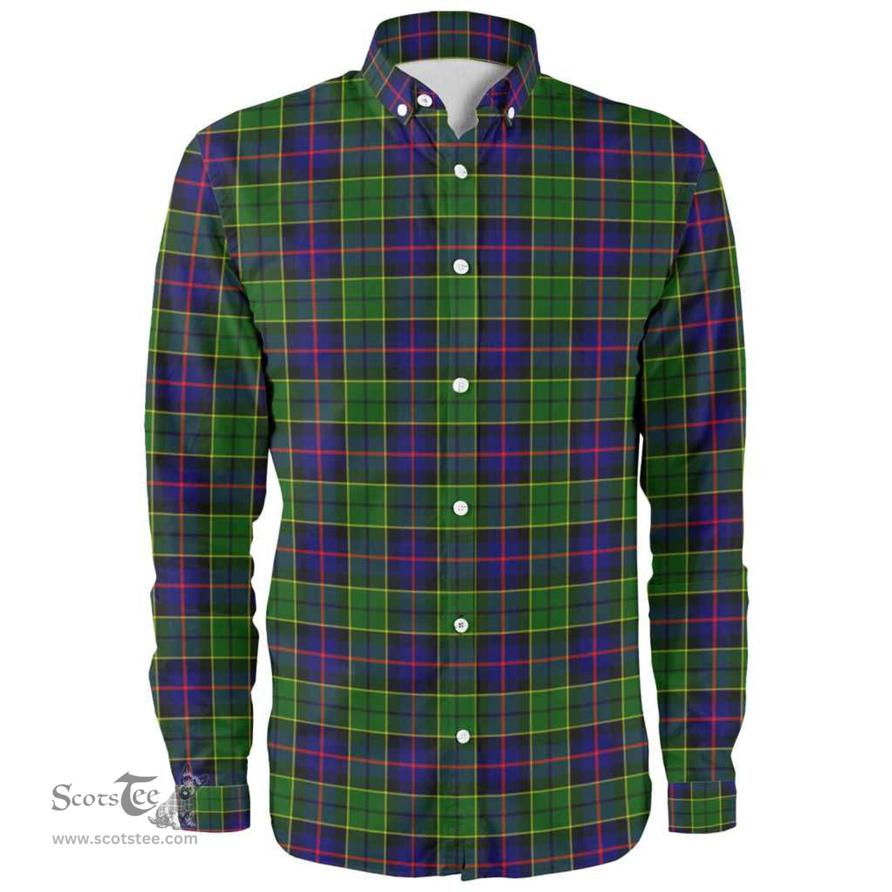 Scottish Forsyth Modern Clan Tartan Long Sleeve Shirt, Tartan Plaid Shirt Scottish Plaid Tartan Plaid - ScotsTee - scotstee.com