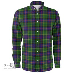 Scottish Forsyth Modern Clan Tartan Long Sleeve Shirt, Tartan Plaid Shirt Scottish Plaid Tartan Plaid - ScotsTee - scotstee.com