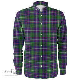 Scottish Inglis Modern Clan Tartan Long Sleeve Shirt, Tartan Plaid Shirt Scottish Plaid Tartan Plaid - ScotsTee - scotstee.com
